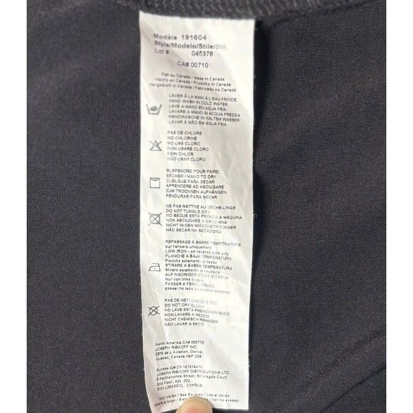 Joseph Ribkoff Floral Chiffon Overlay Dress Size 4 Black Pink Cocktail 191604 - Picture 7 of 10